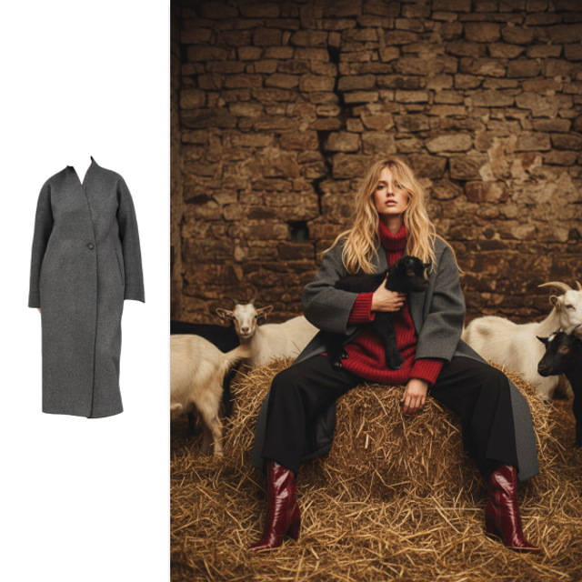 Фотосессия для бренда l.motive | Пальто