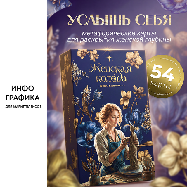 Инфографика| Карточка товара | Метафорические карты