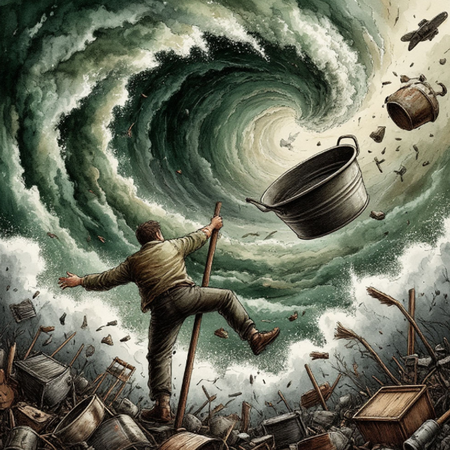 «Если есть тьма, должен быть свет»?.. А что, блядь, если нет?