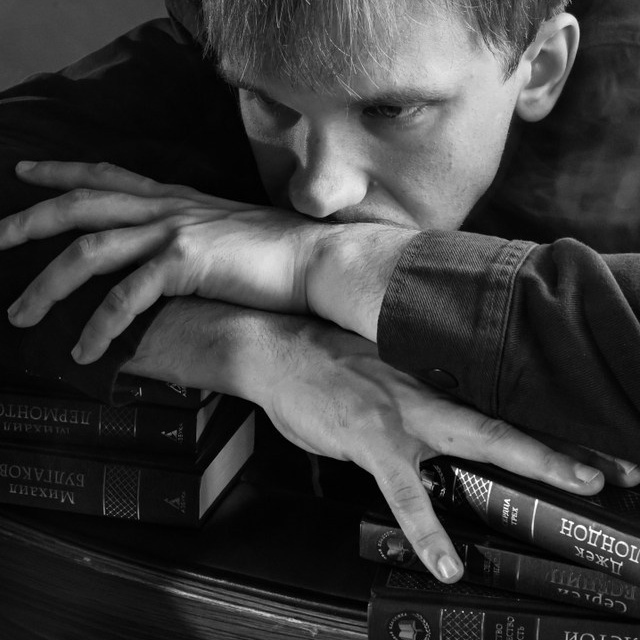 Мужской портрет в ч/б. Портретный и фешн фотограф
