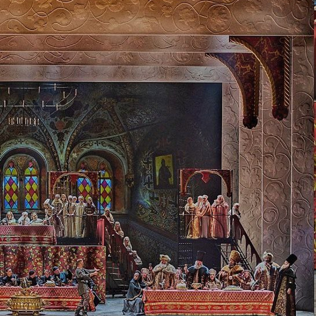 Декорации для оперы «Опричник» | НОВАТ. История занавеса. Превращаем идею в технологию