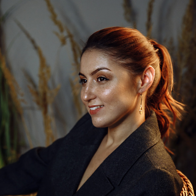 AUTUMN project.  studio portrait
