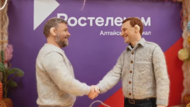 ИИ проект вязанный мультик