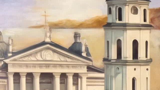 «Большая любовь к Петербургу»: анимации картин для персональной выставки Никаса Сафронова. Главная