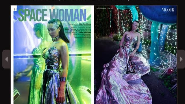 Space woman Canadian magazine. Профессиональный фотограф Ольга Терехова СПБ Батуми