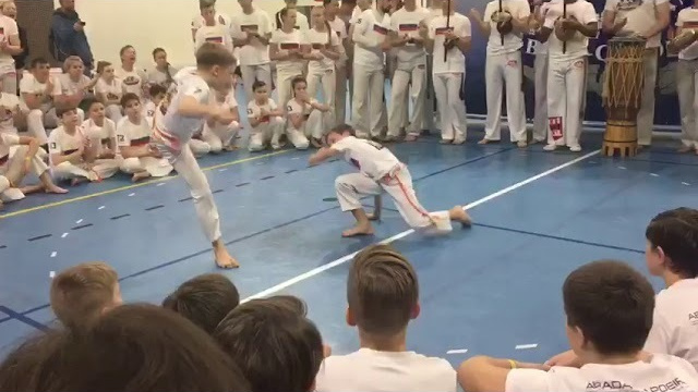 2017 Jogos da União. Капоэйра в Казани ABADÁ-Capoeira
