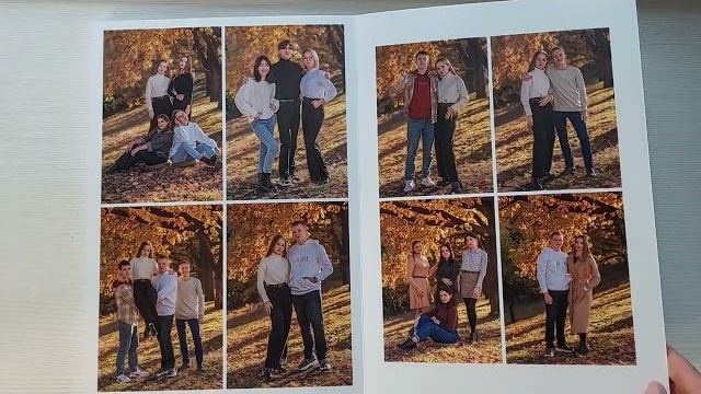 Видеообзор альбома на 25 разворотов. Школьный и семейный фотограф в Ульяновске Елена Агафонова