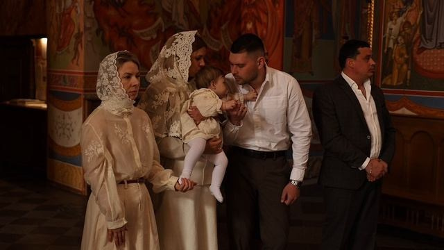 Крещение в Церкви Сергия Радонежского в Алмазово