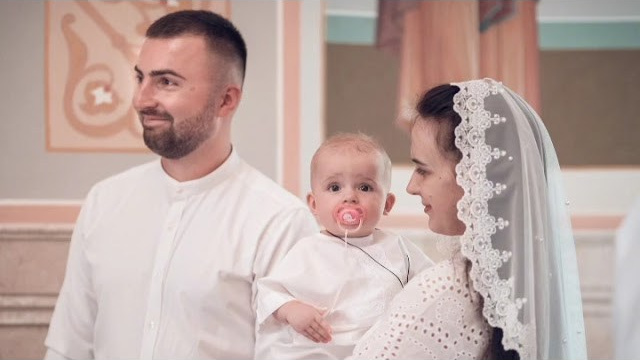 Крещение в Александро -Невском соборе г. Симферополь. Церковный фотограф Севастополь