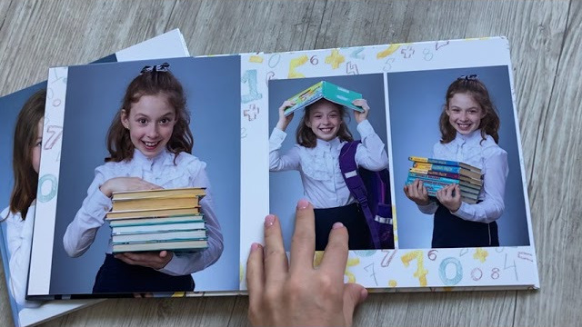 Мл. школа. Книга 5 разворотов. Детский и семейный фотограф Алиса Хмелева г. Апатиты