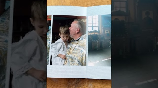 Фотокниги Крещения. Фотограф Татьяна Рутковская Калининград