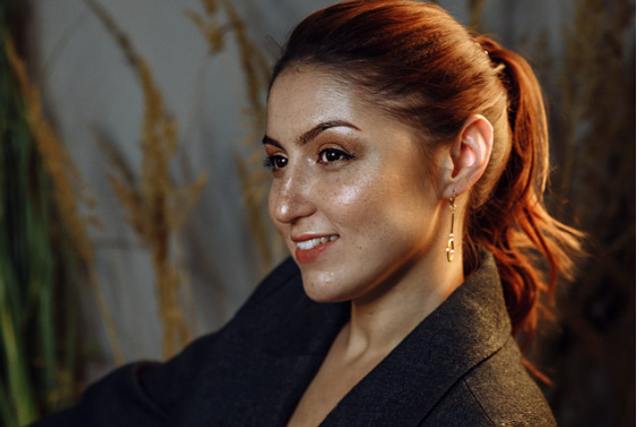 AUTUMN project.  studio portrait