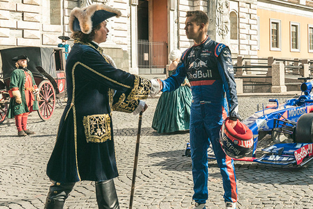 F1 driver Daniil Kvyat