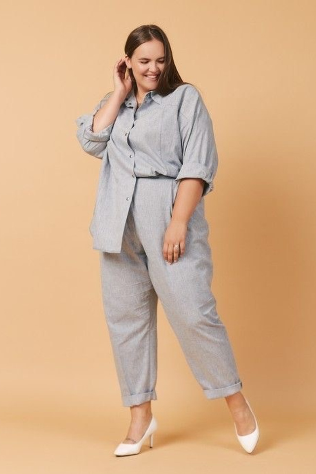 Идея для комфортного образа plus-size