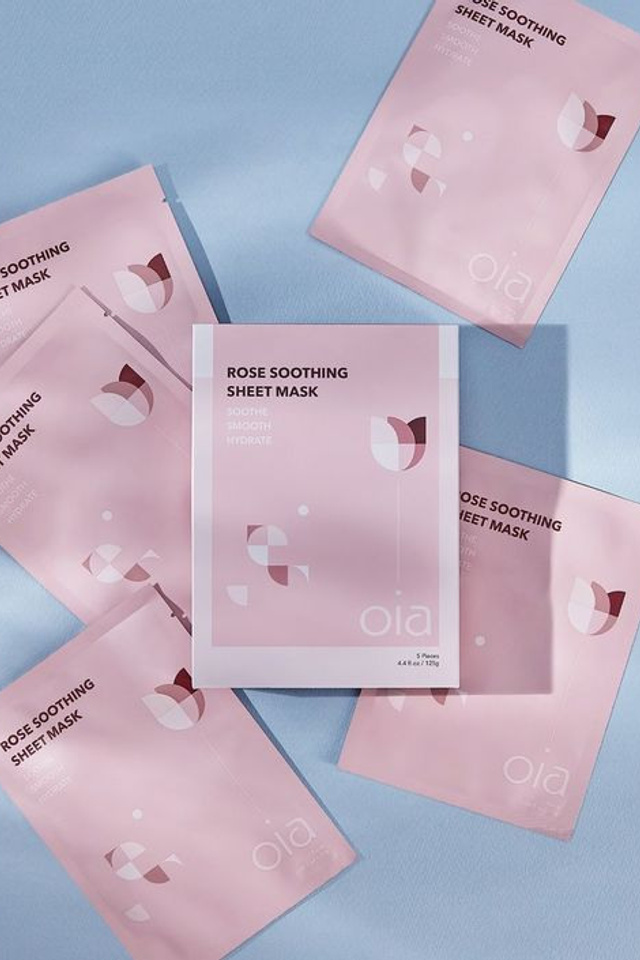 Профессиональная съемка для выделения масок с охлаждающим эффектом