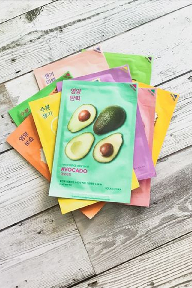 Стильная съемка для демонстрации различных типов кожи и масок