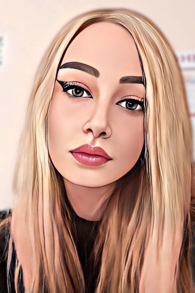 отрисовка цифрового портрета по фото