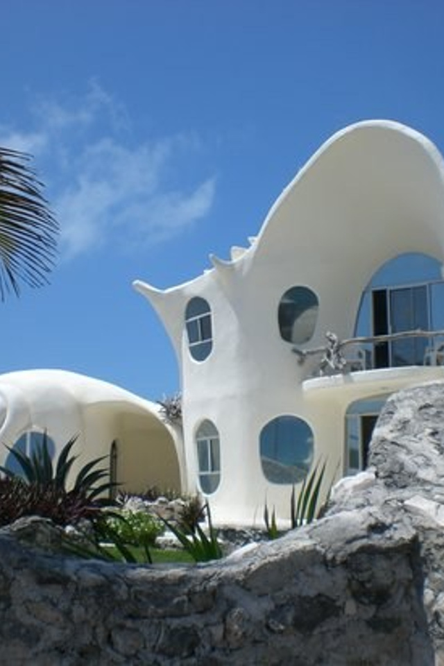 Casa Caracol (Исла-Мухерес, Мексика)