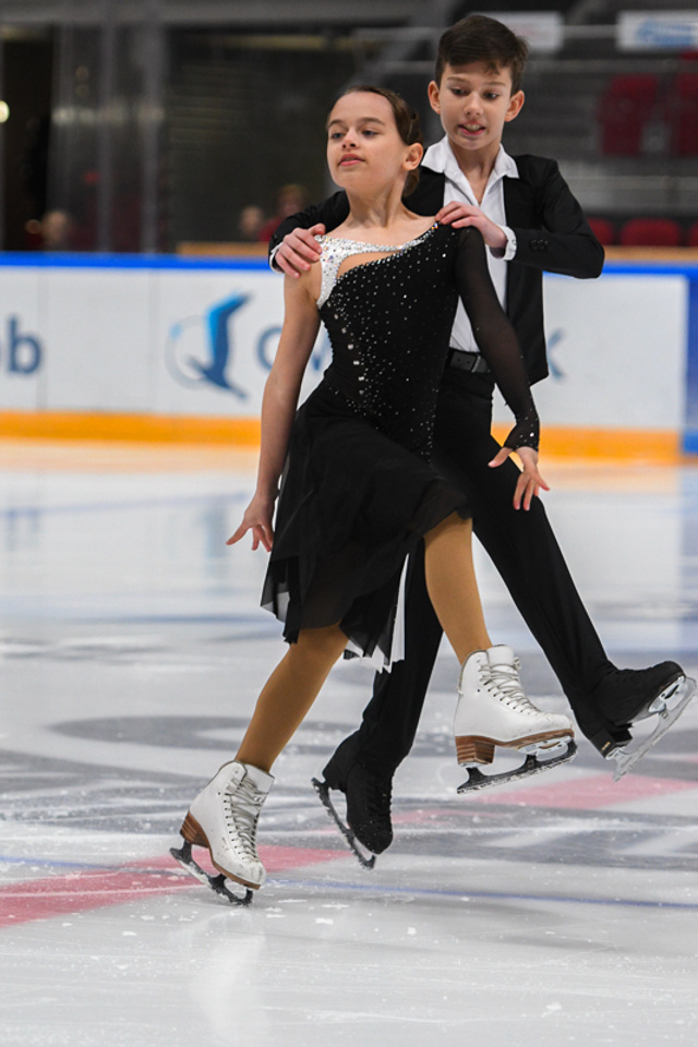 Ева и Максим. Рождественский кубок.Невский лёд 15-16/01/2020