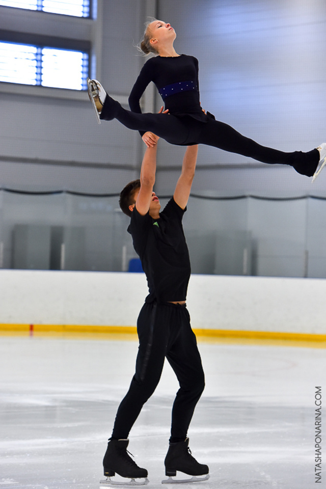 Контрольные прокаты СШОР Звёздный лёд 2020 Пары КП