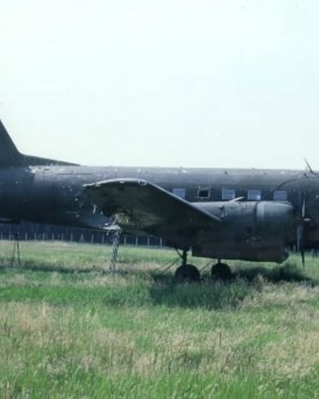 Ил-14 в&nbsp;Германии (восстановление в&nbsp;музее)
