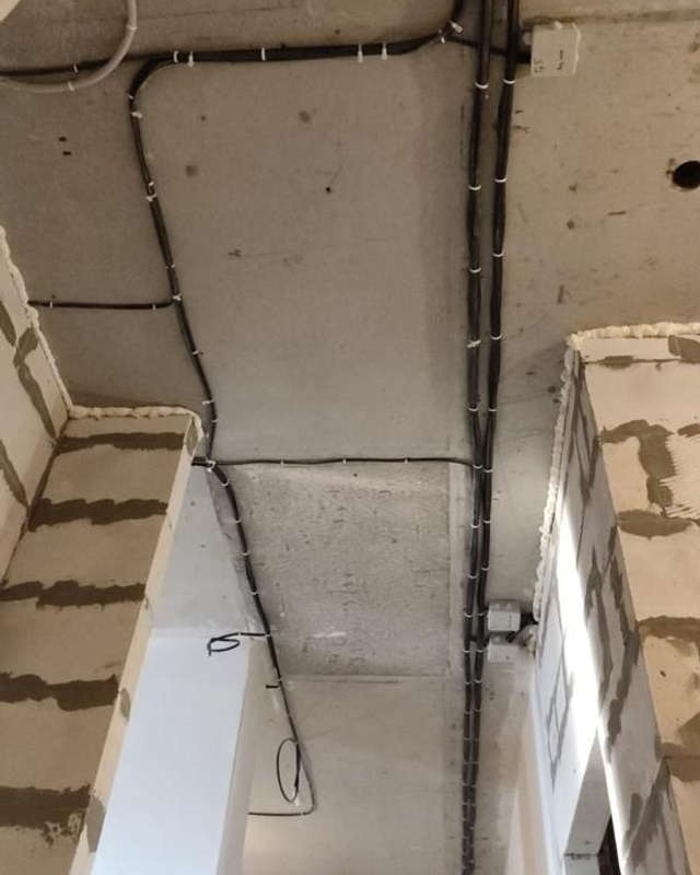 Черновые электромонтажныеработы