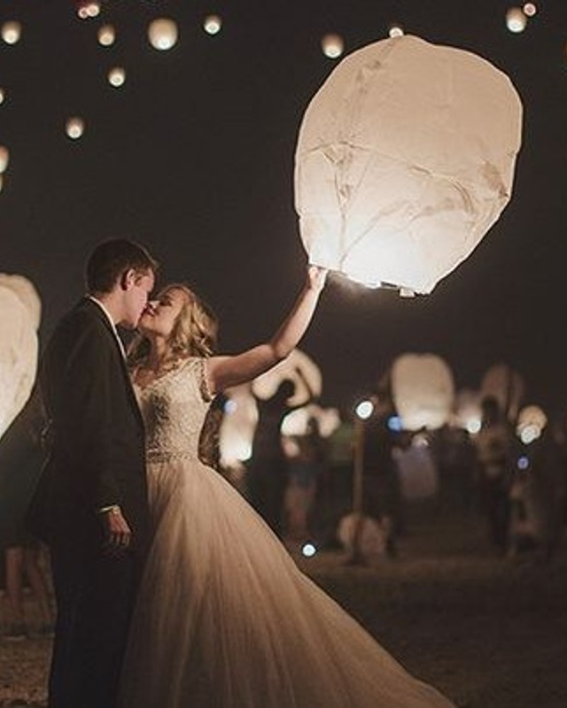 Идеи для завершения свадебного вечера