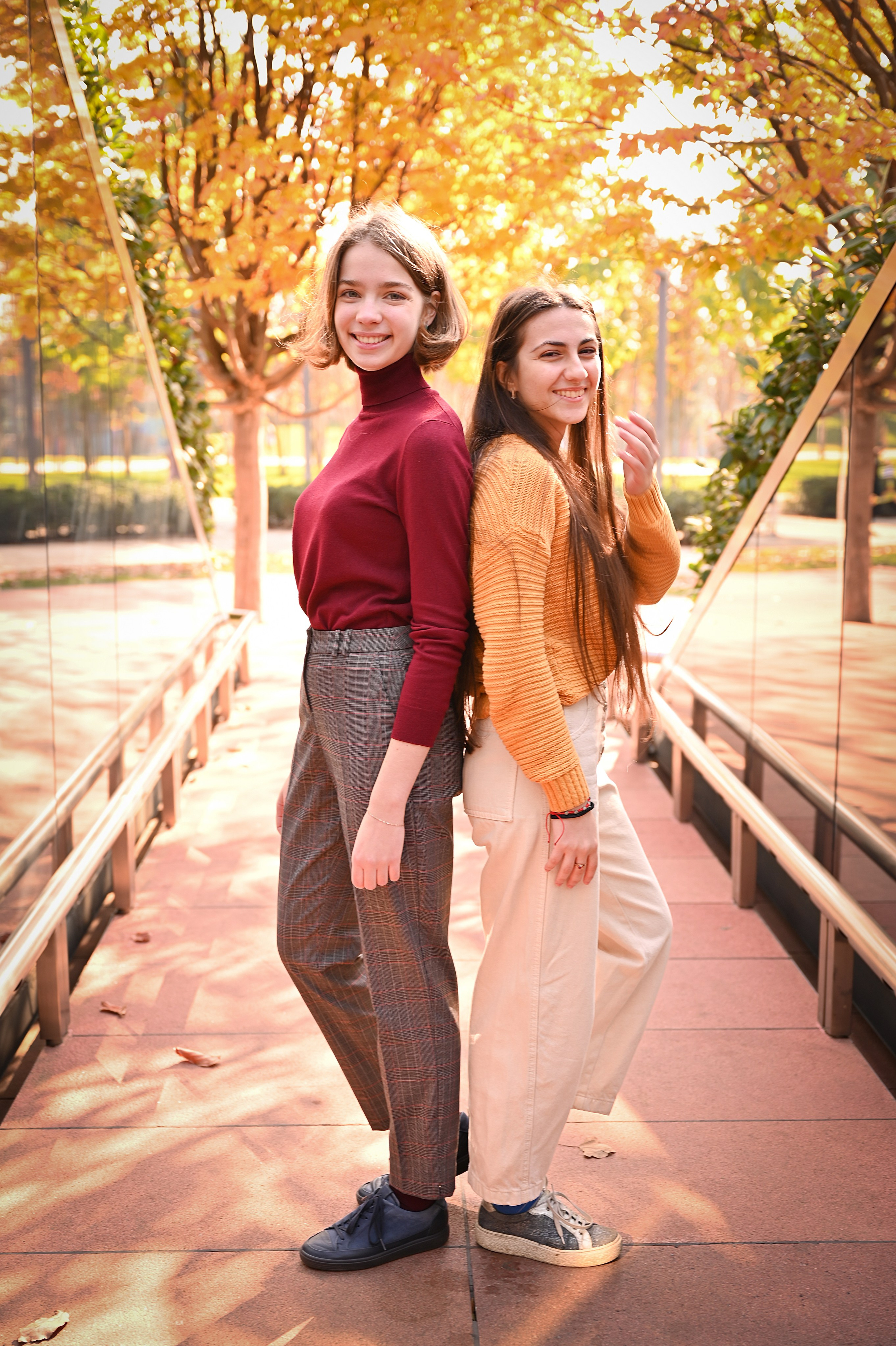 Школьная осенняя фотосессия