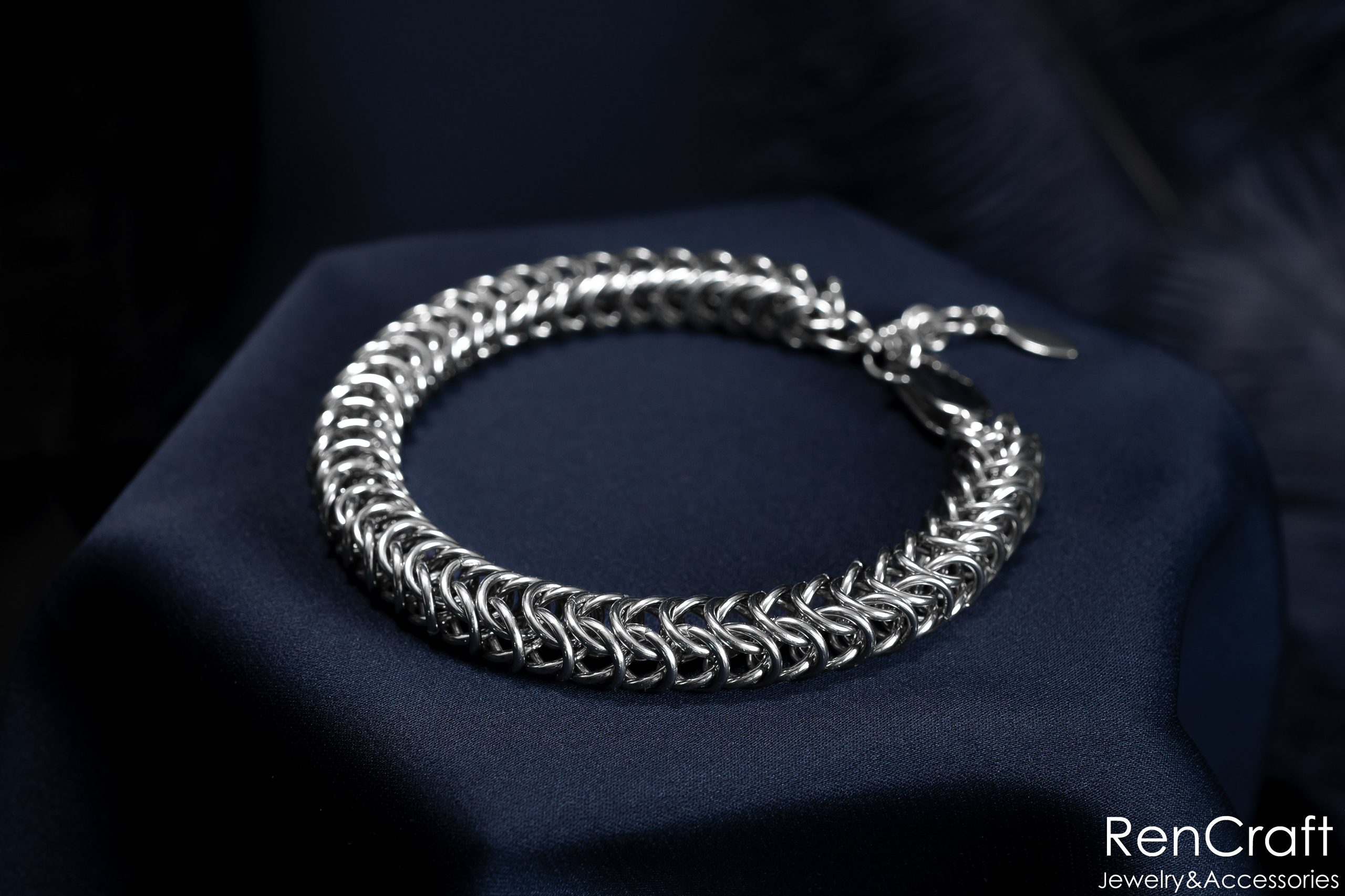 Браслеты. RenCraft. Украшения в технике кольчужного плетения