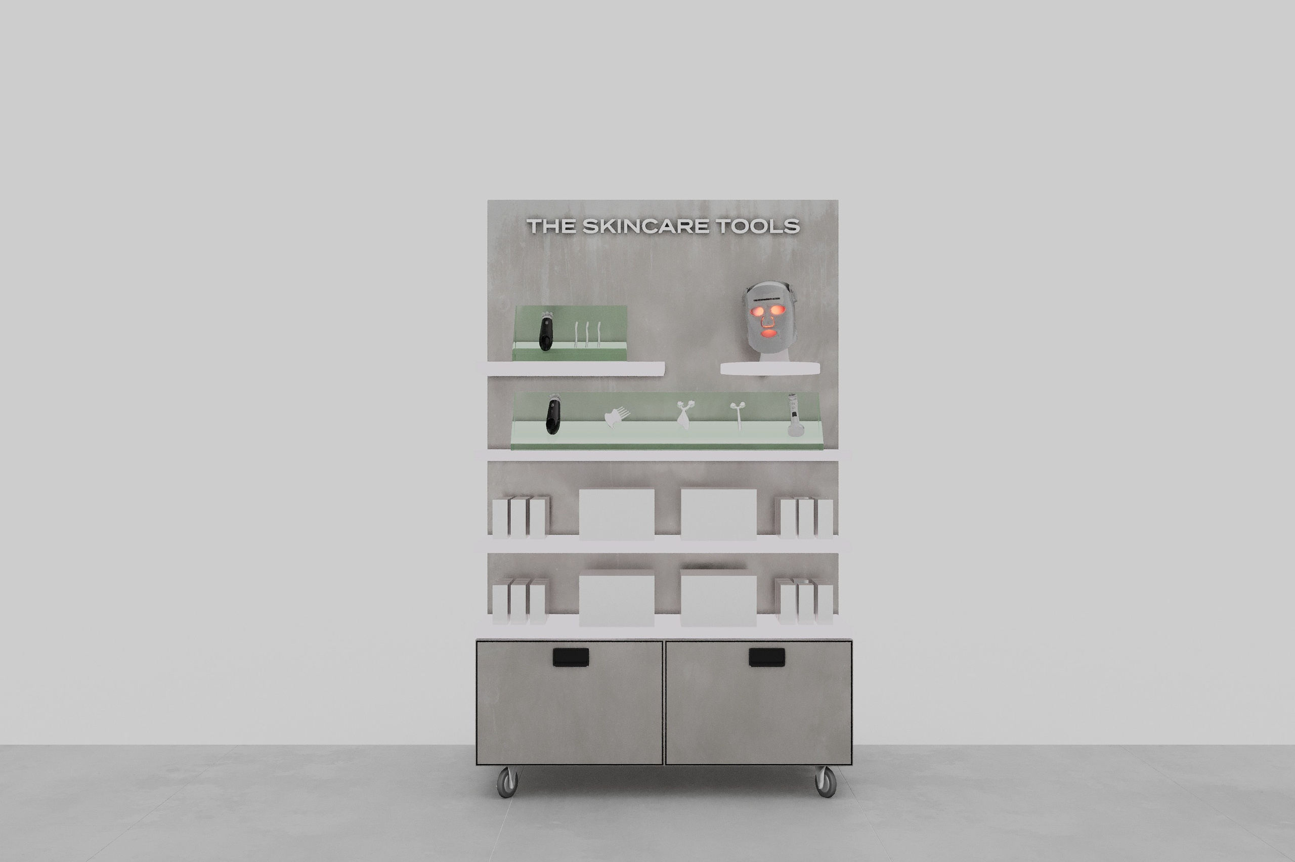 Дизайн-проект pop-up The Skincare Tools. KSYUSCHENKA — дизайн интерьеров в Москве, Петербурге и по всему миру