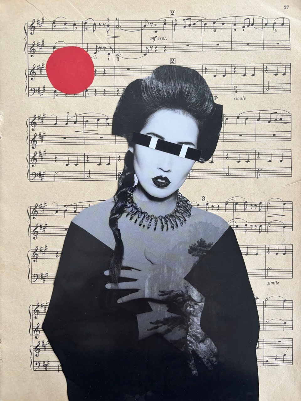 Коллажный клуб «Встречи с собой»: самопознание и творчество. Художник Даля Бучионите