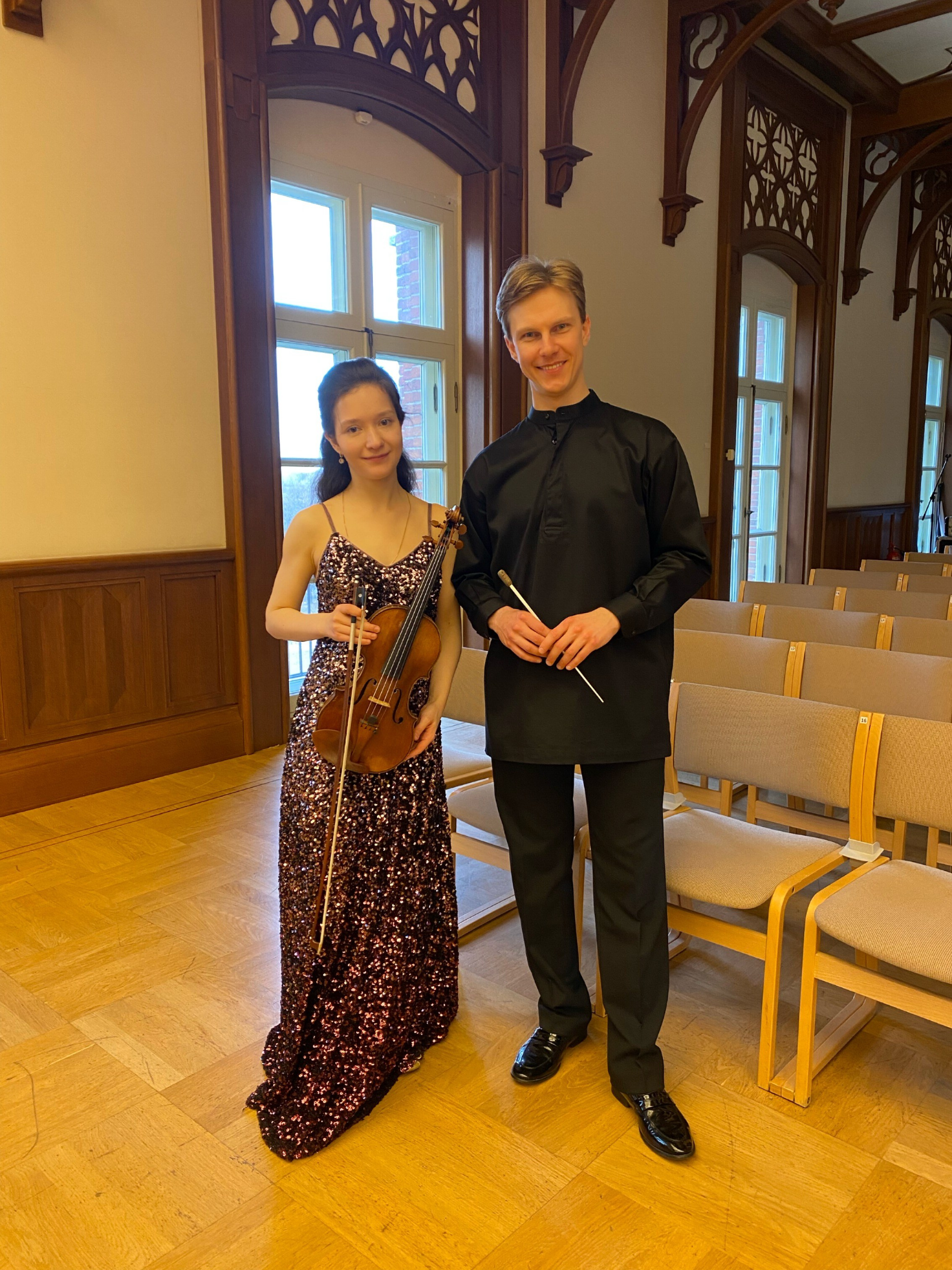 События и анонсы. Скрипачка Анна Савкина