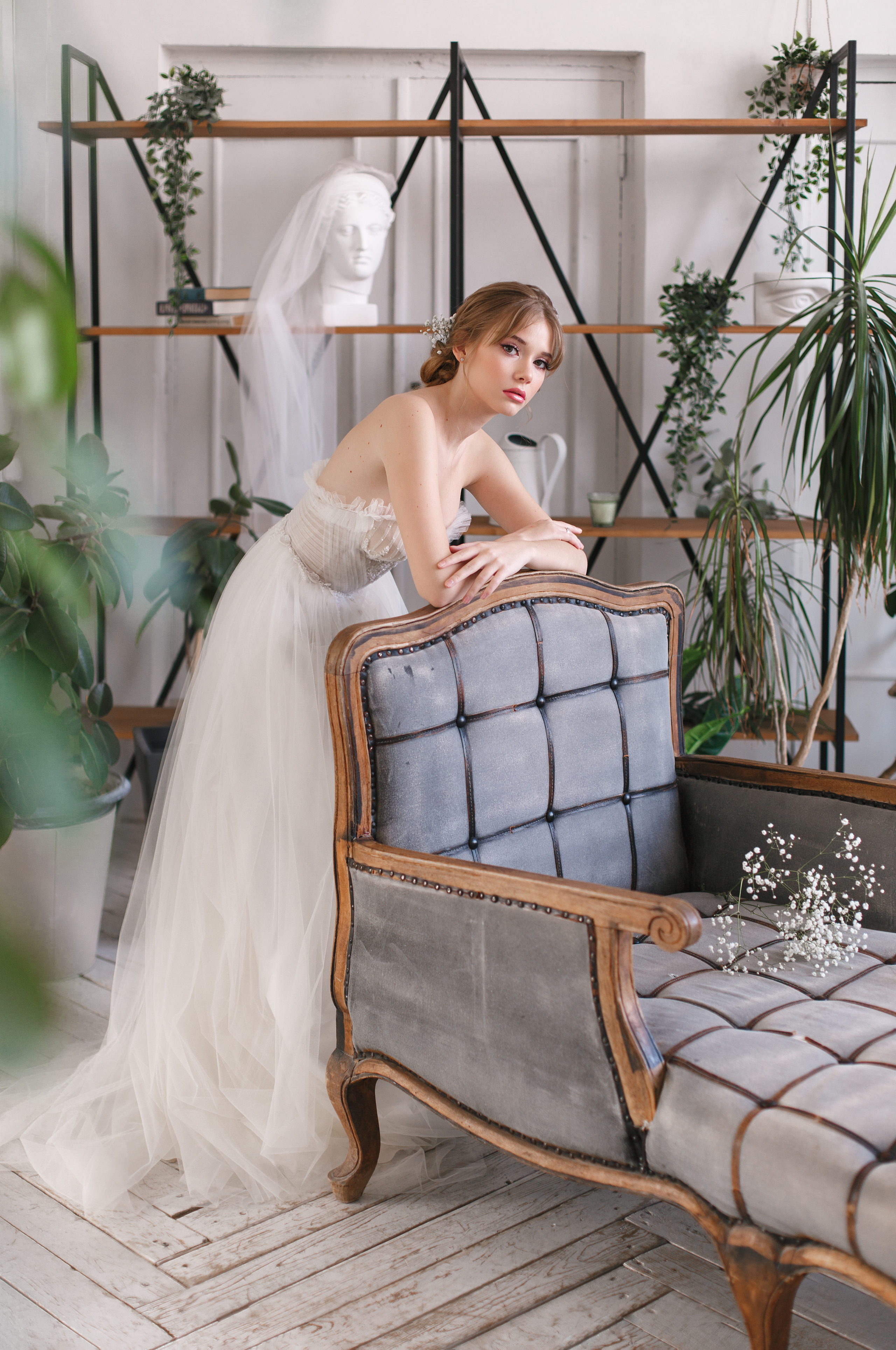 Фотосессия невесты в студии. Свадебный фотограф в Самаре Катерина Мостовая