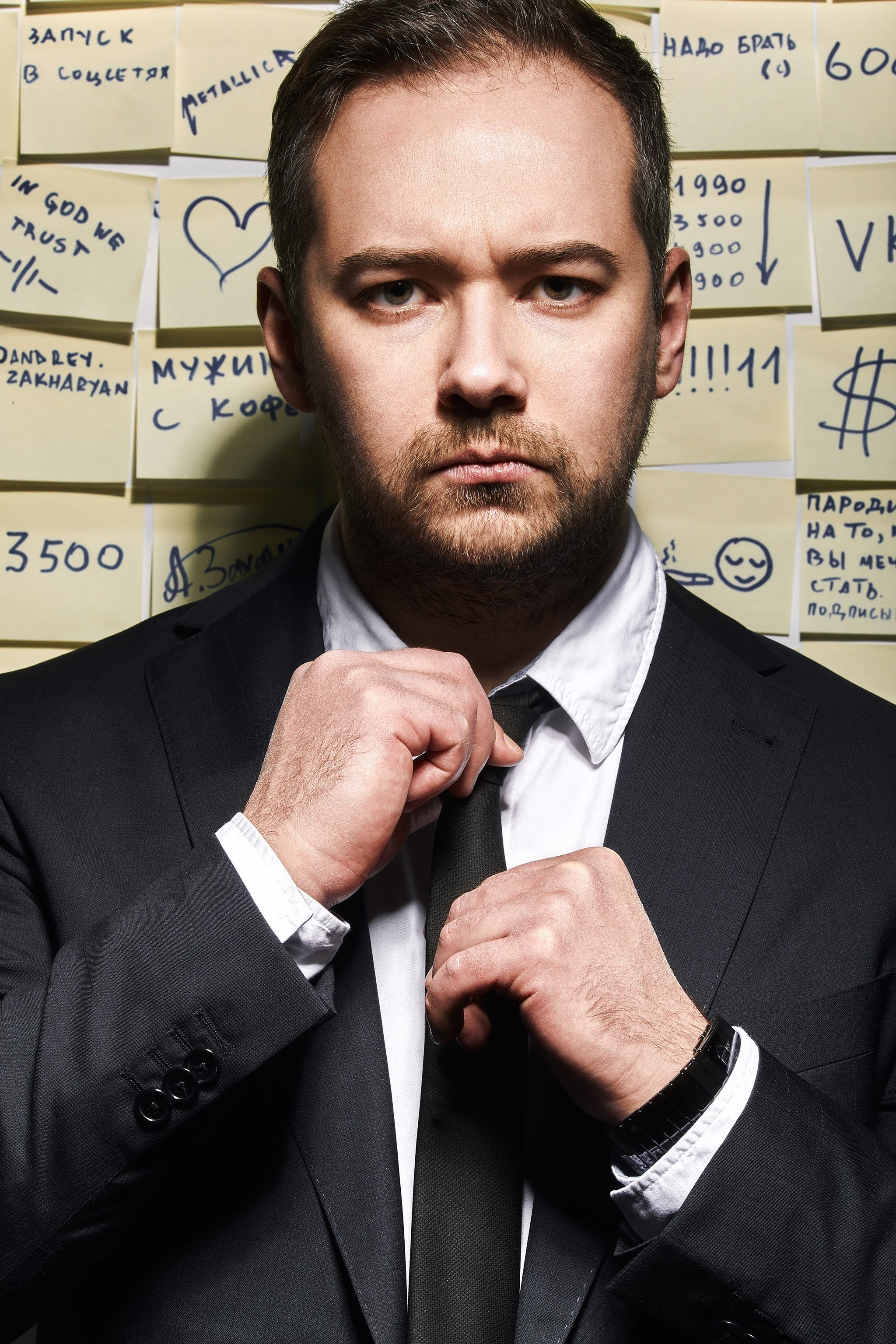 Адрей Захарян. Мужской портретт. Фотограф Игорь Цаплин