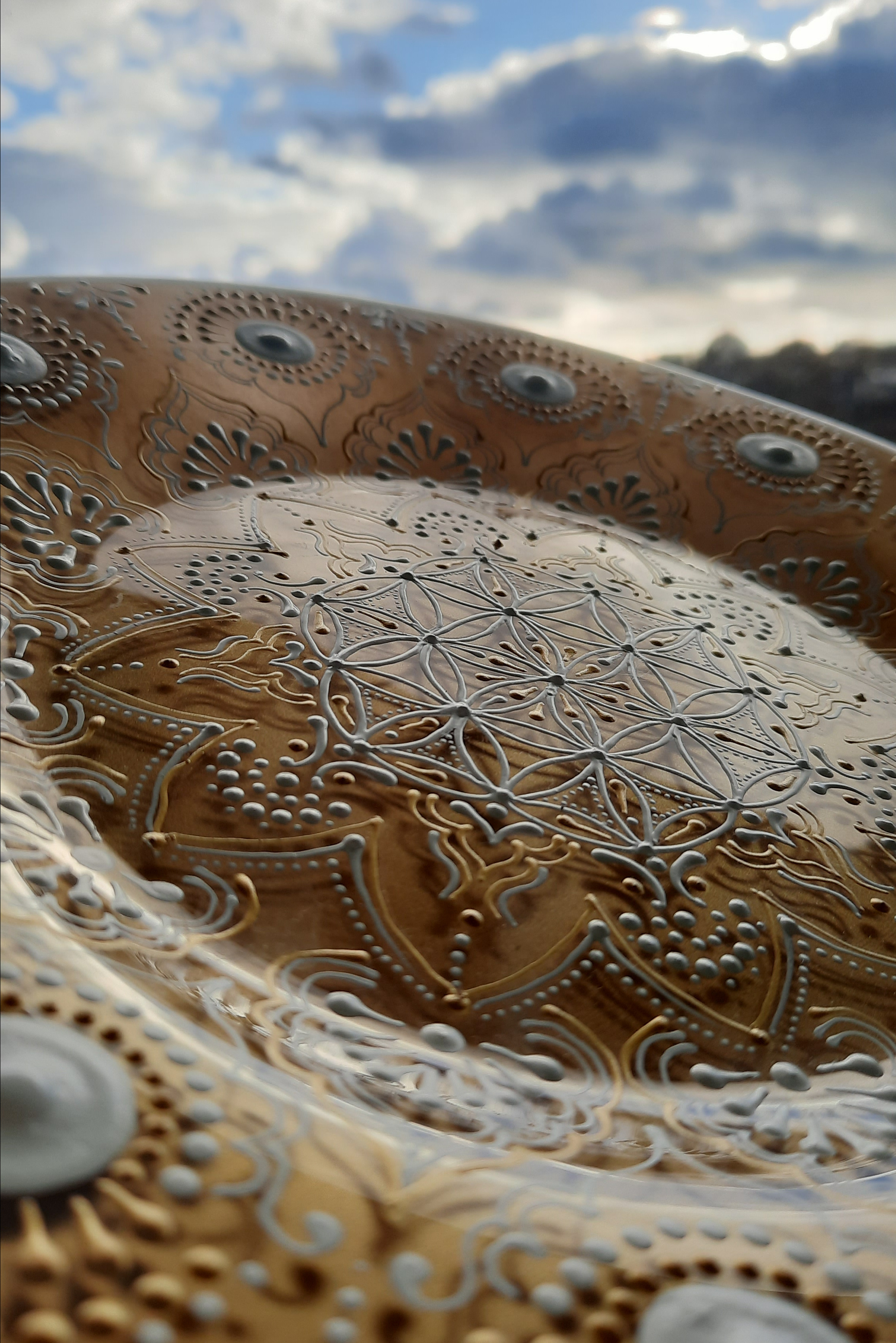 МАГАЗИН — «Сияние» Мандала на тарелочке. Свет Мандал Светланы Филимоновой