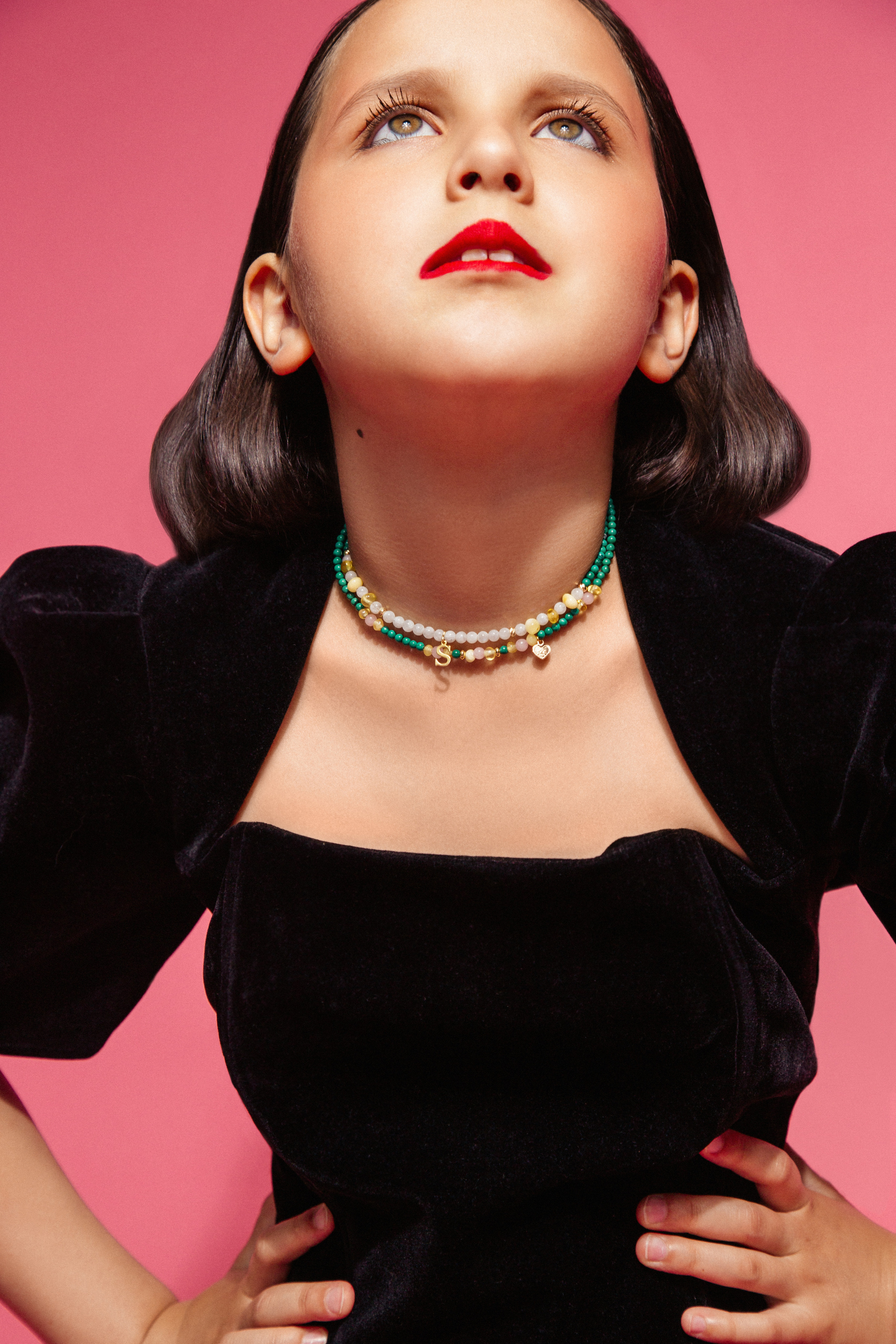 Красивая съёмка для бренда небанальных украшений. Света Полетаева Москва