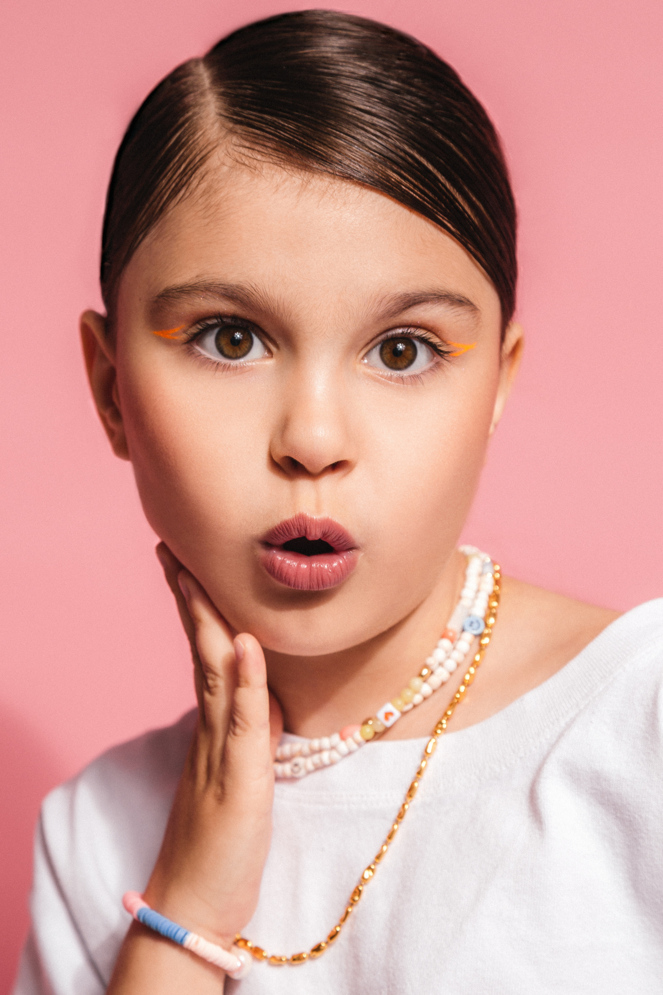 Красивая съёмка для бренда небанальных украшений. Света Полетаева Москва