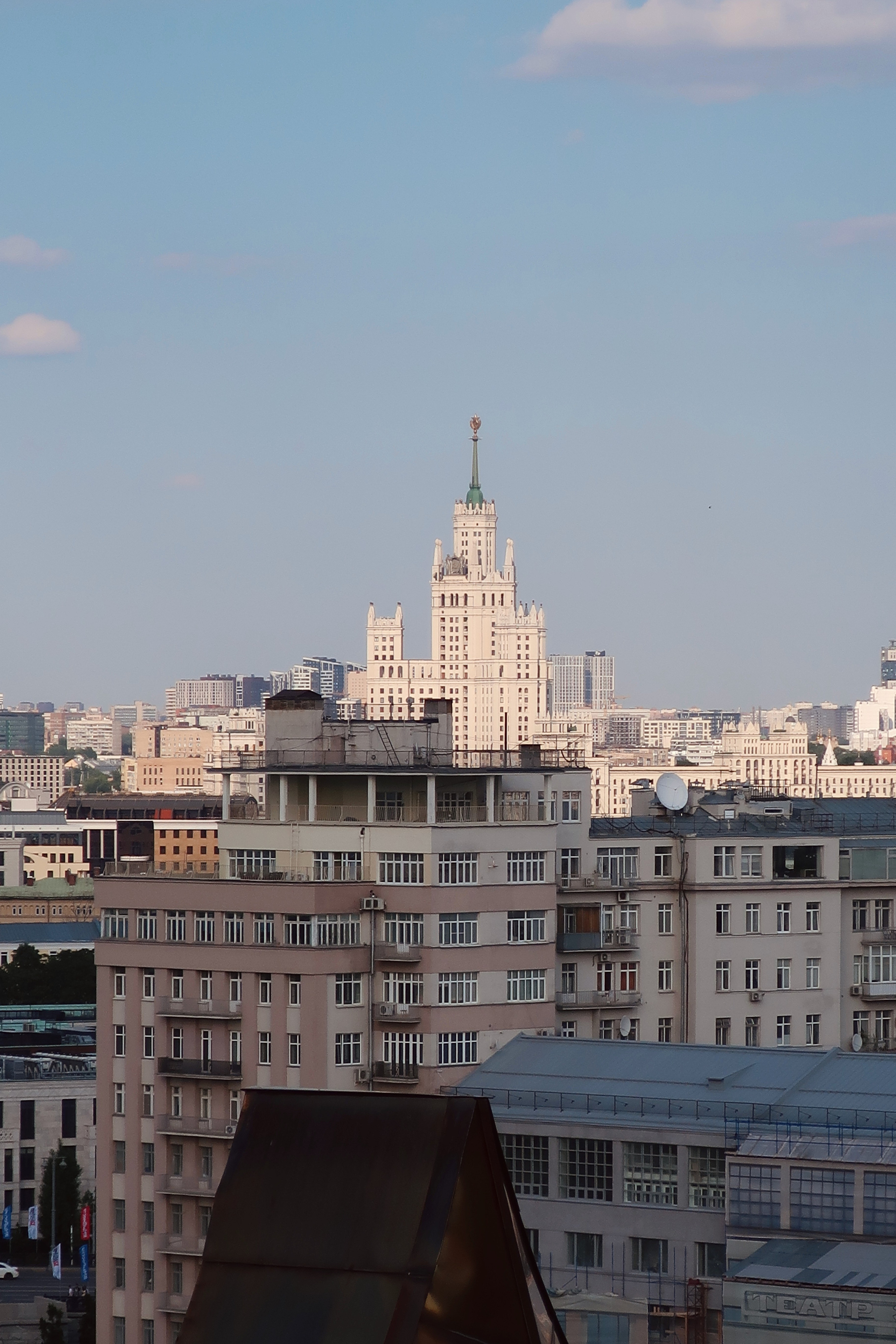 Кремль, высотки, Арбат, Москва Сити и Красный октябрь с высоты 40 метр. Проект «Фотокладовка»: блог уличной фотографии в формате street photo