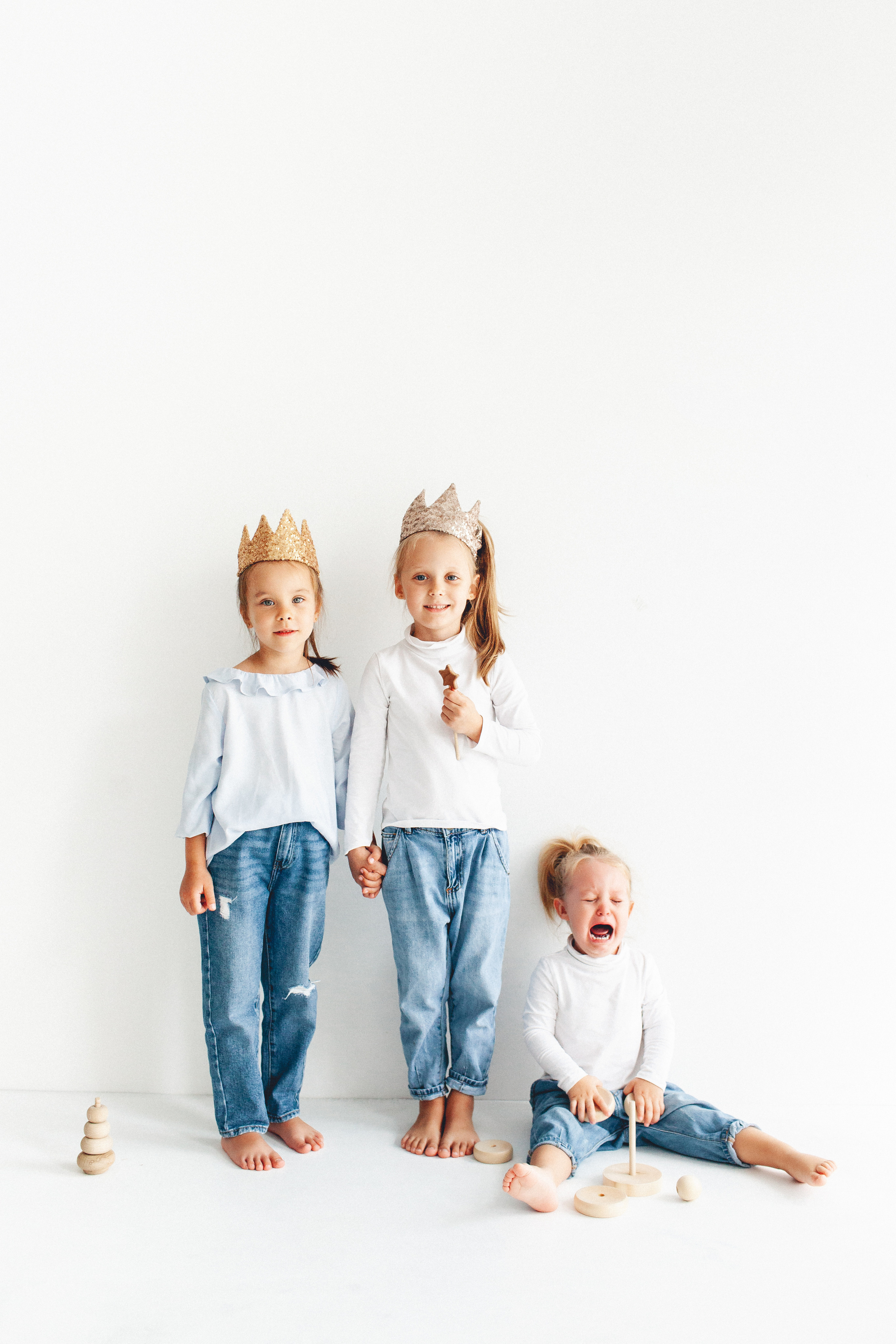 Backstage со съёмки сестёр. Детский фотограф в Самаре