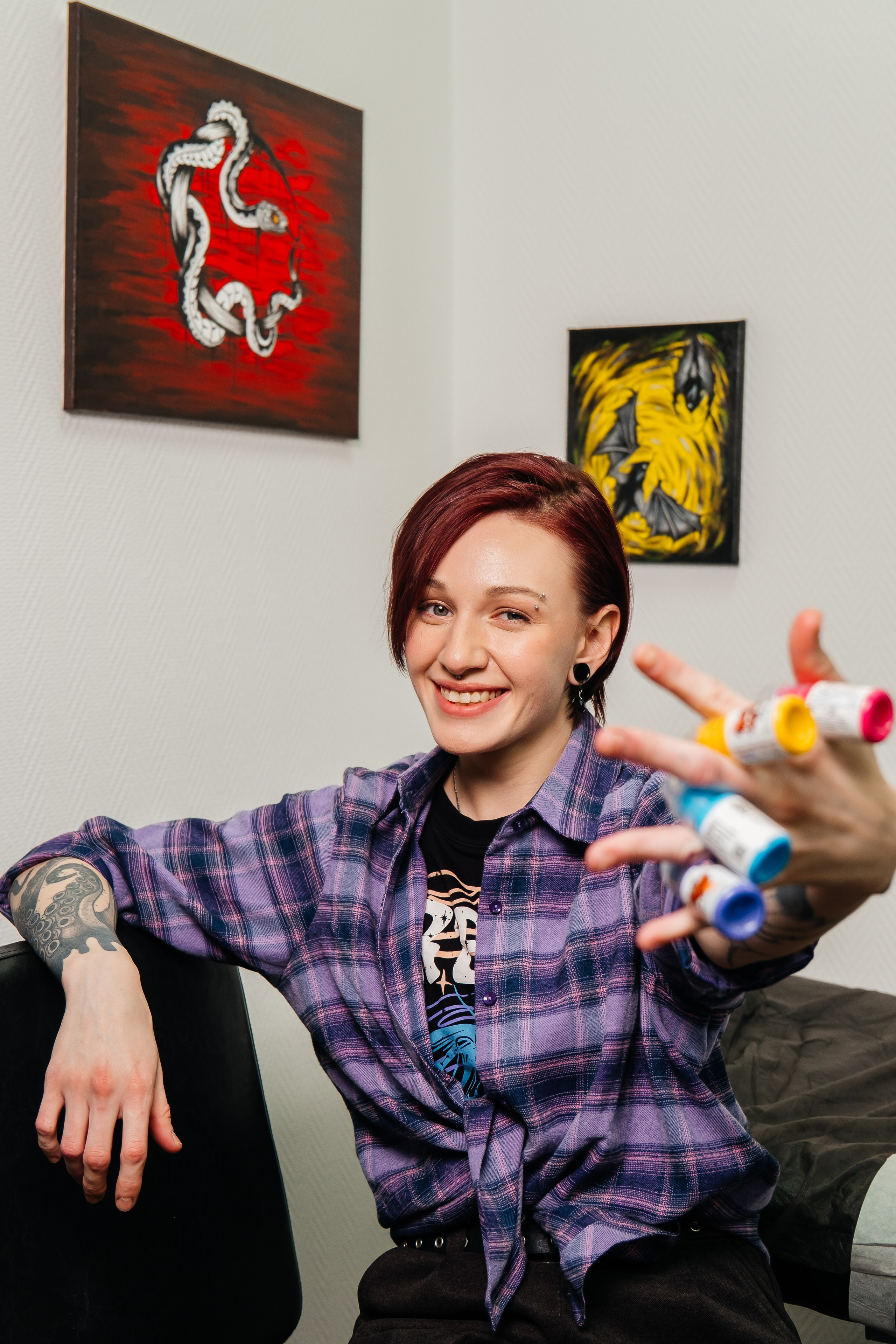 Ирина — тату мастер. Фотограф Молчанов Александр