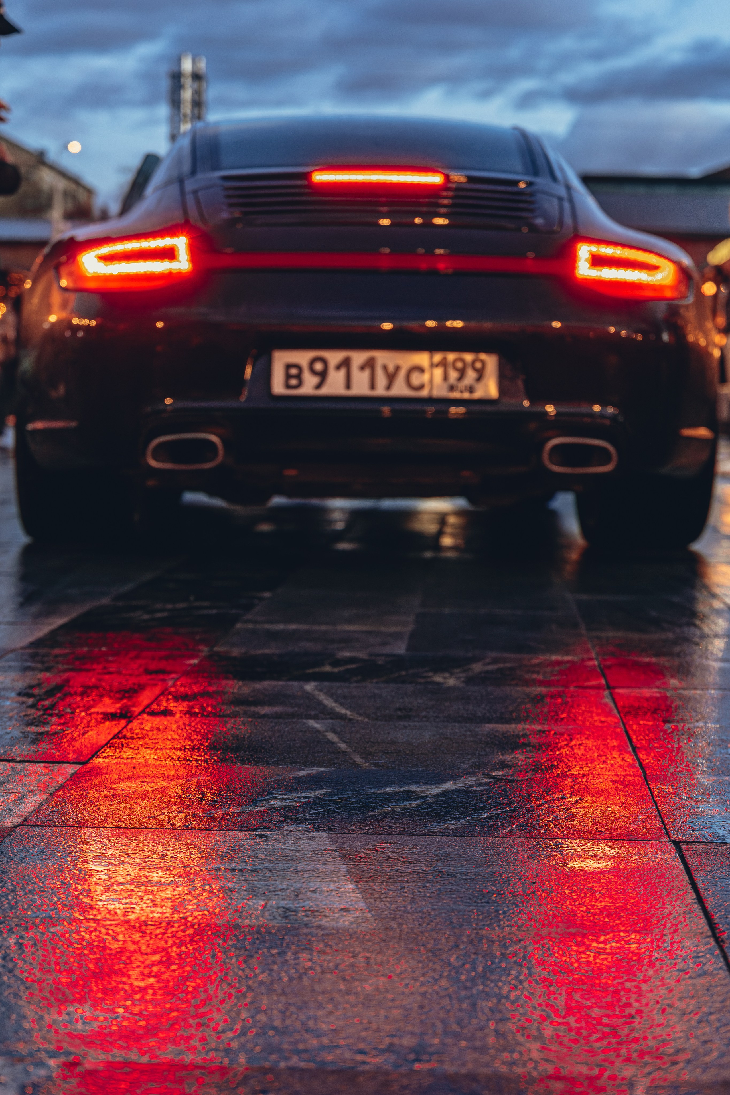 Красивая фотография Порше