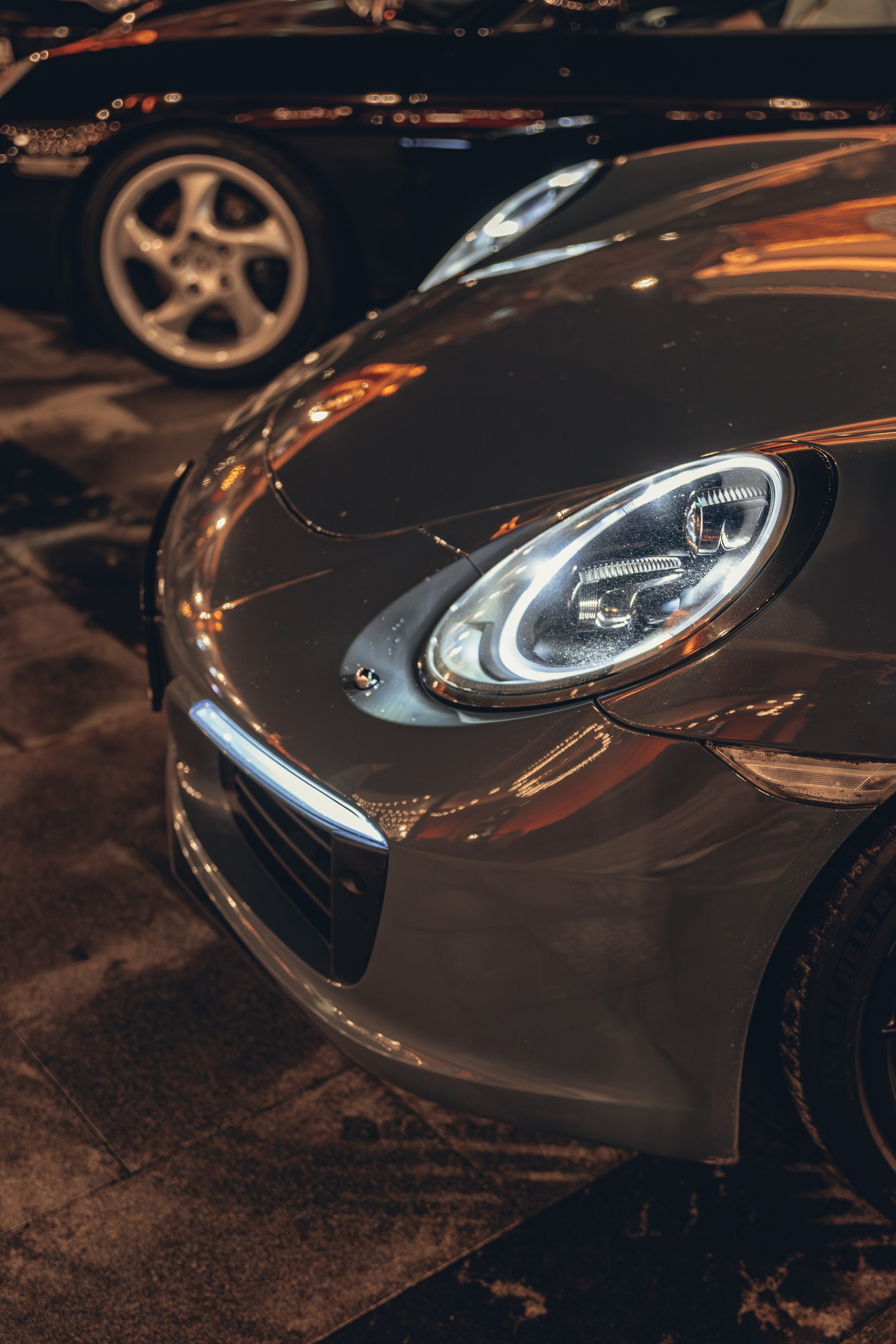 Фары на Порше 911