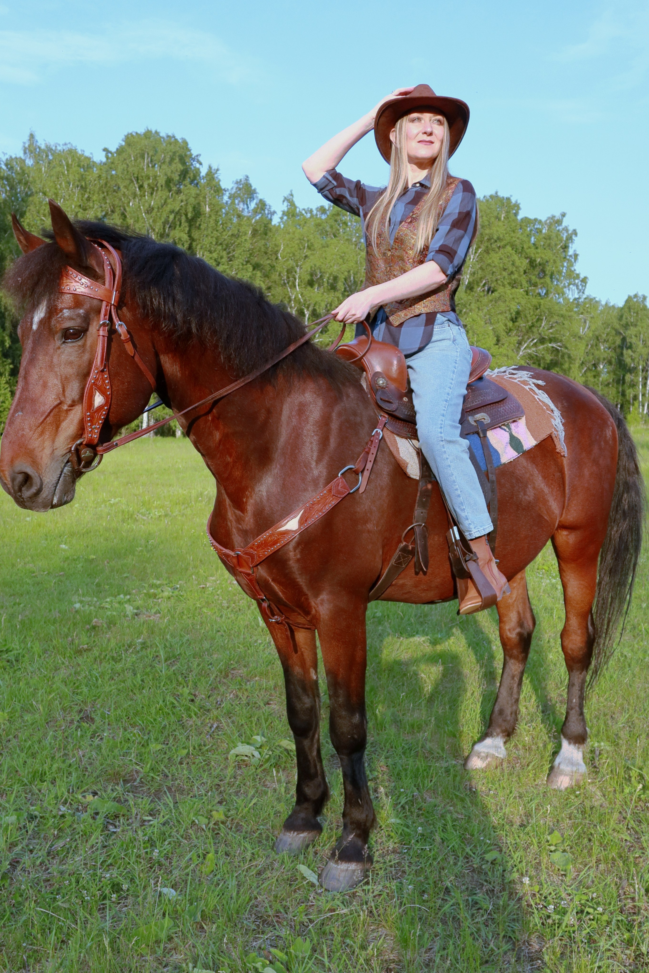 Ковбойская фотосессия. Фотохудожник Светлана Финадеева. Челябинск