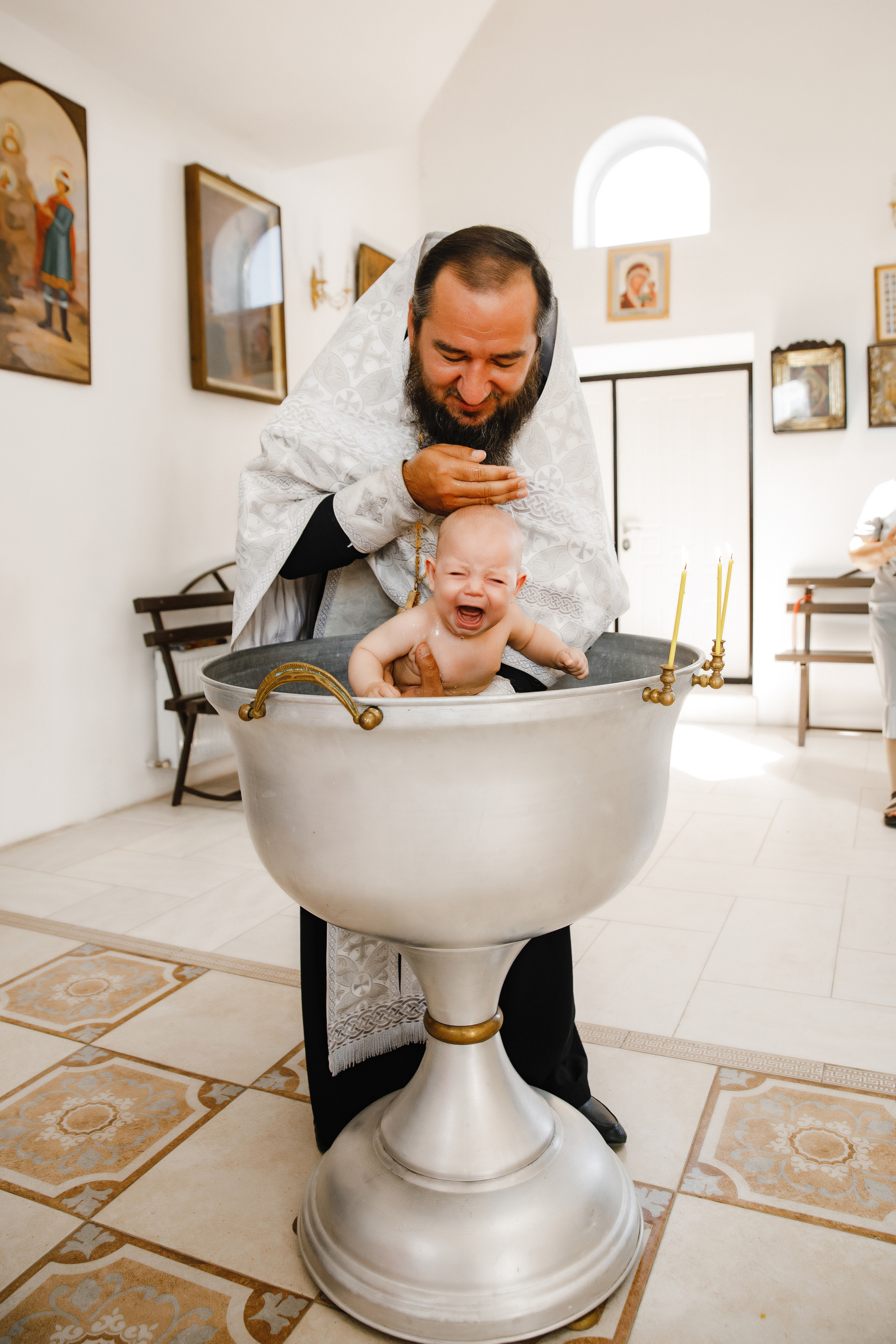 Таинство Крещения. Фотограф Маргарита Никишина