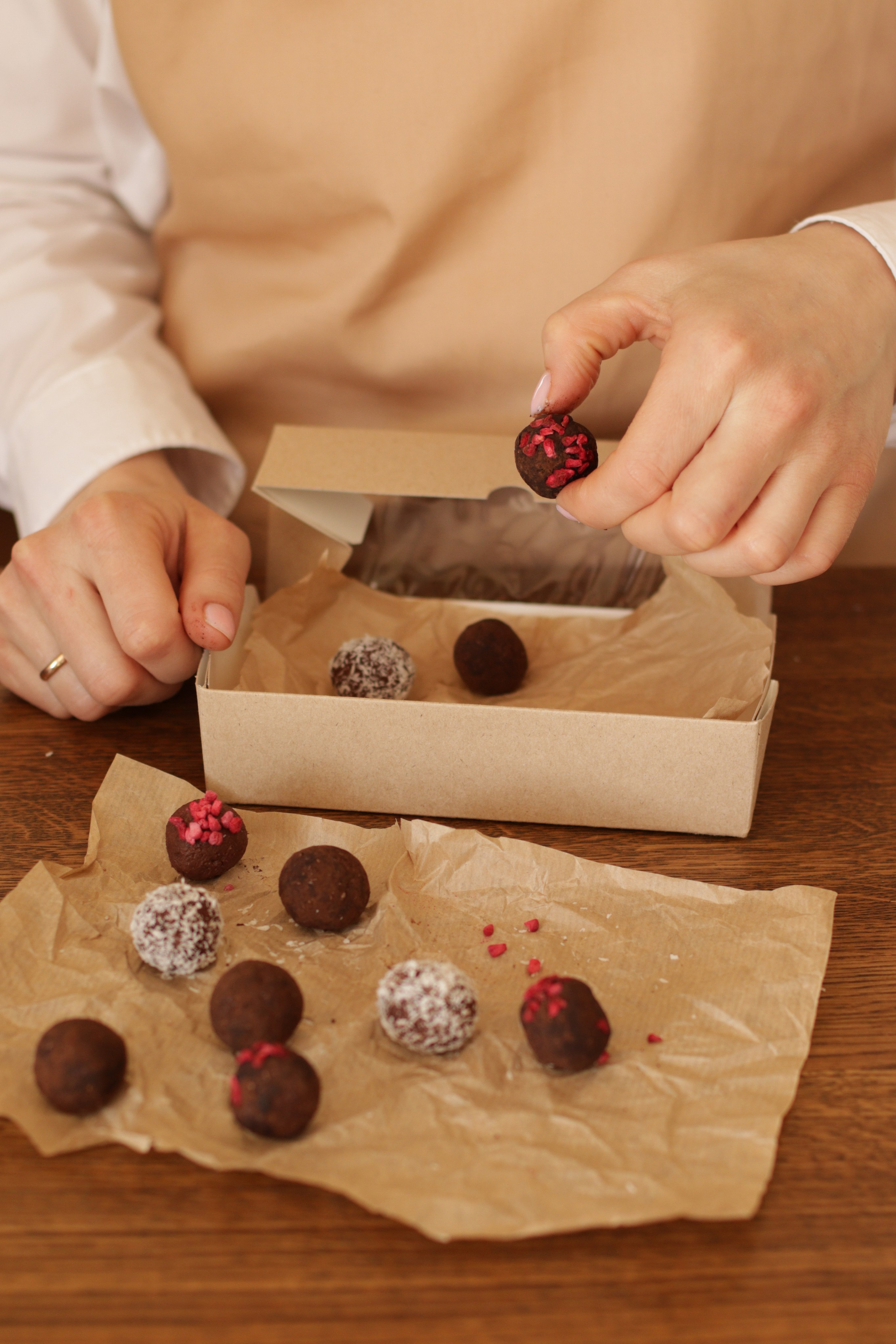 Шоколадный трюфель + какао-церемония. Masterklassnaia58