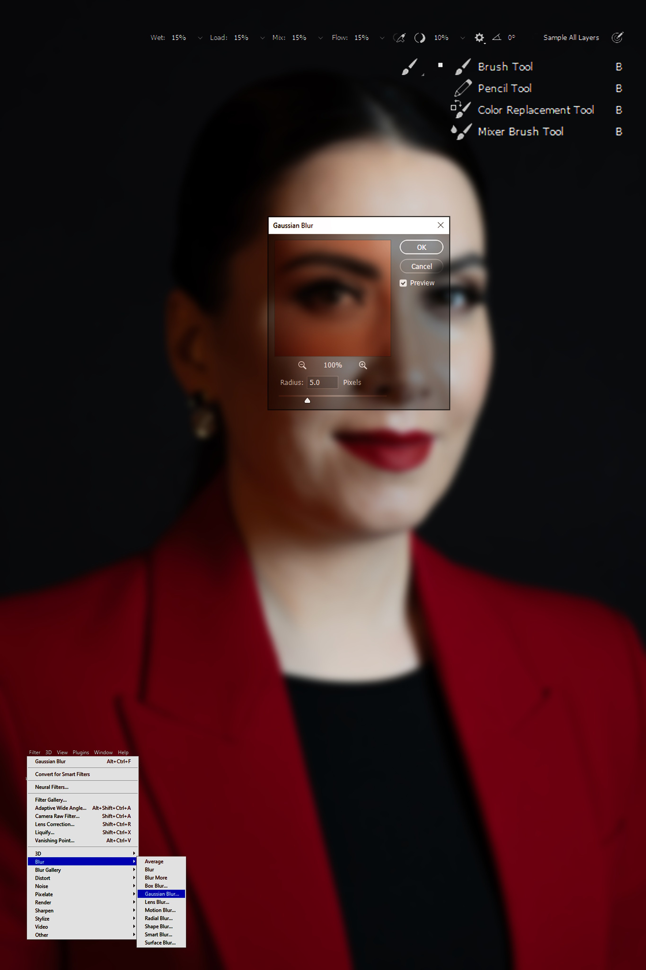 Ретушь фотографии, Photoshop, обработка фото, улучшение фотографии, коррекция кожи, удаление дефектов, убирание морщин, удаление пятен, коррекция цвета, цветокоррекция, слои, маски, фильтры, инструмент "Штамп", инструмент "Палец", инструмент "Заплатка", осветление, затемнение, осветление кожи, ретушь портрета, улучшение контраста, повышение резкости, удаление изъянов, тон кожи, работа с текстурами, детали, сглаживание кожи, замена фона, ретушь глаз, отбеливание зубов, плавность кожи, фотоманипуляции, эффекты, плавный переход, мягкие тени, улучшение деталей, естественная ретушь, стилизация фотографии, профессиональная ретушь, ретушь лица, ретушь кожи, создание идеальной кожи, ретушь для портрета