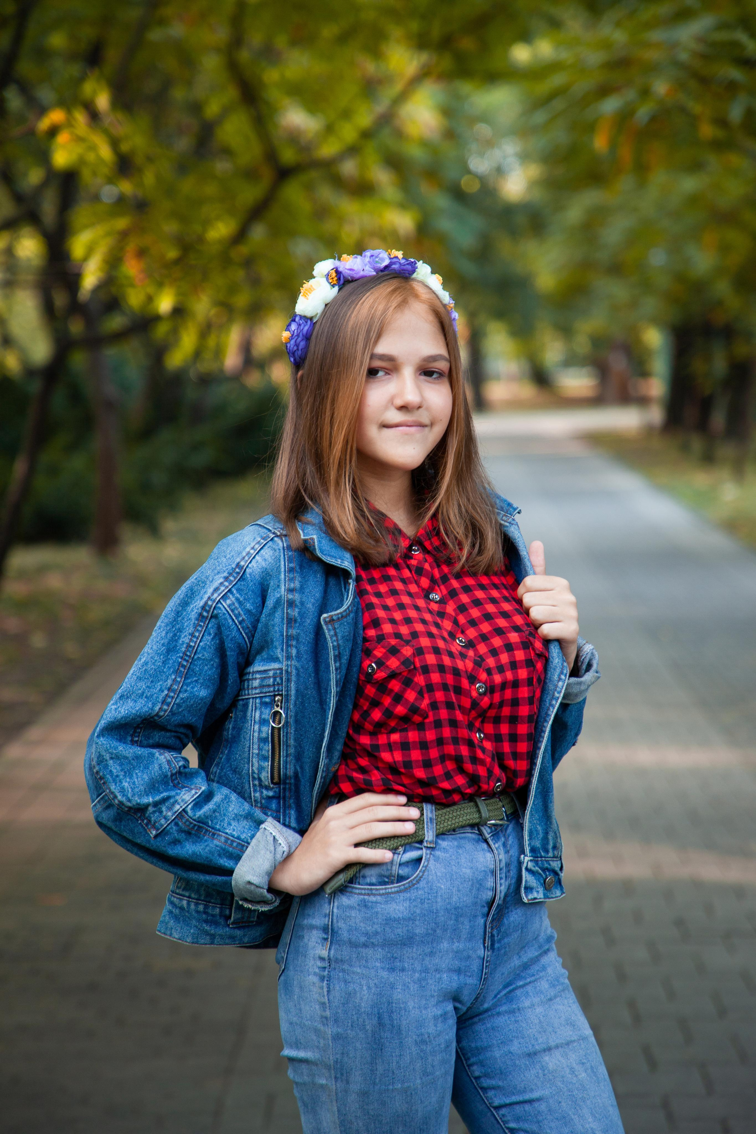 Фотосъемка старших классов в «Городском парке». Детский школьный и семейный фотограф в Краснодаре