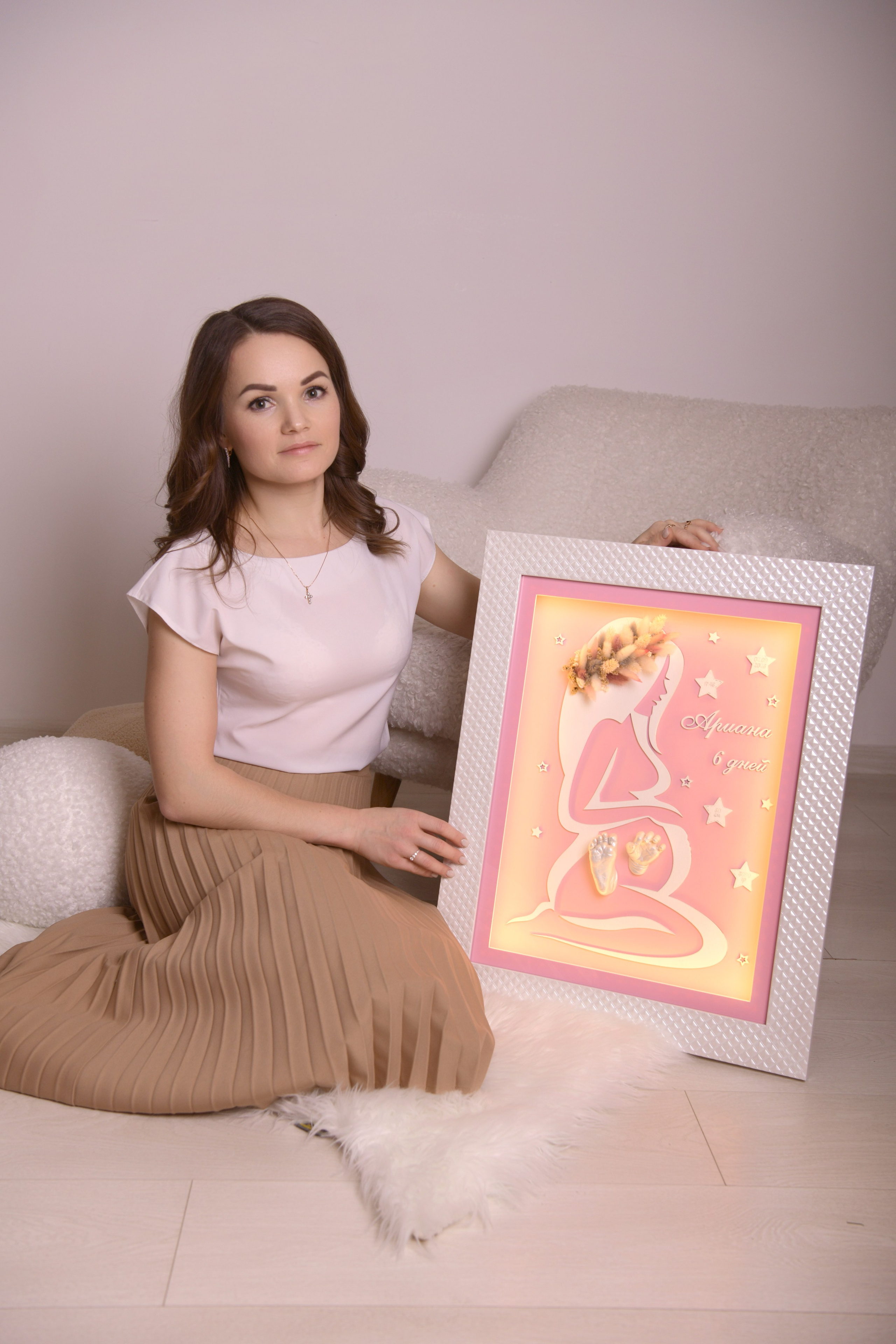 Слепки. Фотограф новорождённых г. Салехард