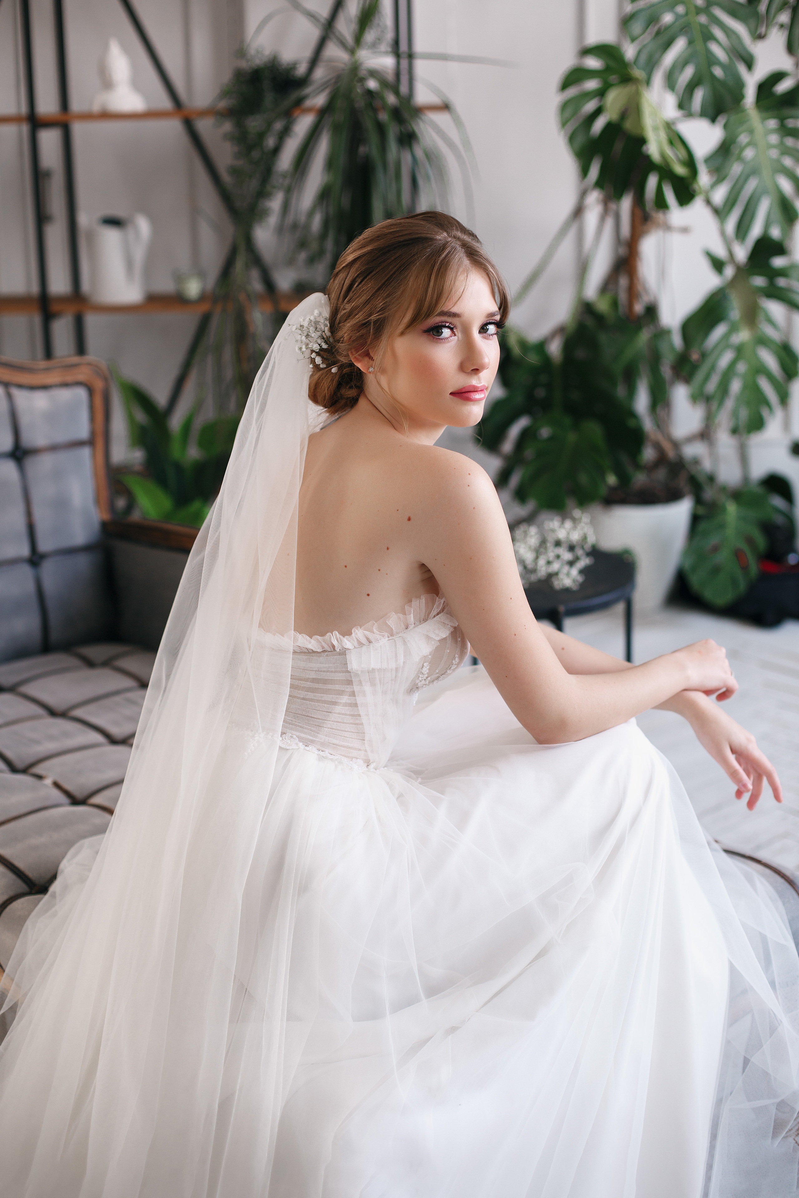 Фотосессия невесты в студии. Свадебный фотограф в Самаре Катерина Мостовая
