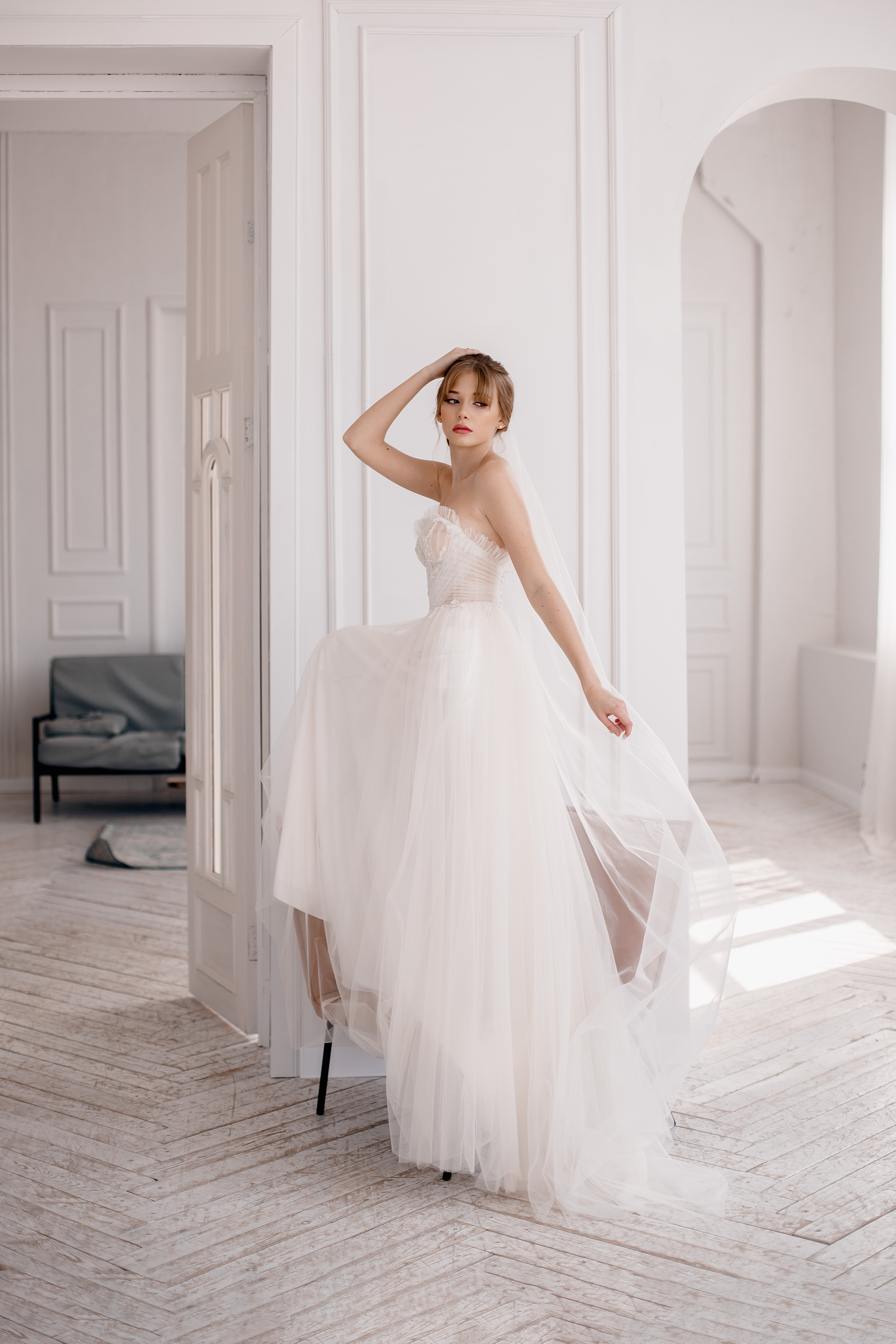 Фотосессия невесты в студии. Свадебный фотограф в Самаре Катерина Мостовая